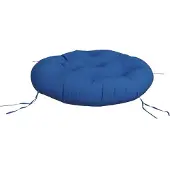 vidaXL Zitkussen rond Ø 60x11 cm oxford stof koningsblauw