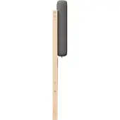 vidaXL Gestoffeerd hoofdbord met hoofdeinde Bruin en Lichtgrijs 160 cm