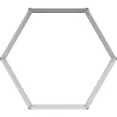 vidaXL Verhoogde Tuinbak Houtuiterlijk 129 x 129 x 45 cm