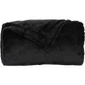 vidaXL plaid Zwart 220 x 240 cm 1.37 kg Fleece