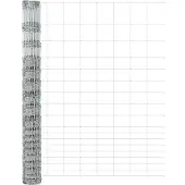 vidaXL Schutting van gelast gaas met punten, 25 x 1,5 meter, verzinkt staal, zilver