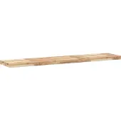 vidaXL Wandschap zwevend 140x30x4 cm onbehandeld massief acaciahout