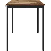 vidaXL Staande Bartafel Bewerkt hout Rechthoekig