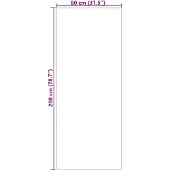 vidaXL Binnen kleed SIROLO Crèmekleurig 80 x 200 cm Polyester