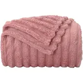 vidaXL plaid Roze 270 x 240 cm 1.38 kg Fleece