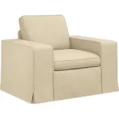 vidaXL Bank Crème 103 x 80 x 82 cm Stof
