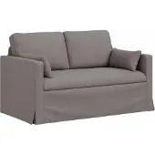 vidaXL Bank Taupe 139 x 78 x 80 cm Stof