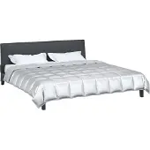 vidaXL Zomer Deken Zilver 200 x 200 cm Satijn en Microfiber