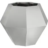 vidaXL Plantenbak 2 st Antraciet 50 x 50 x 40 cm Staal