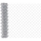 vidaXL Kettinglinkheining 25 x 1,2 m Gegalvaniseerd staal Zilver