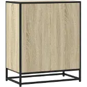 vidaXL Dressoir Sonoma-eikenhout, 62x35x76 cm, houtvezel