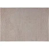 vidaXL Binnen- en buitenkleed PALMERAS Beige 280 x 200 cm Polyester