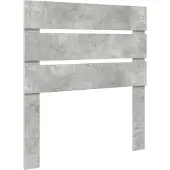 vidaXL Bedframe met lade Beton Grijs 75 x 190 cm Ingenieurshout