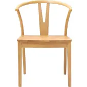 vidaXL Eetkamerstoel 2 st Massief Rubberhout Naturel 54,5 x 58 x 77 cm
