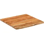 vidaXL Wastafelblad vierkant 60x60x2,5 massief acaciahout