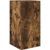 vidaXL Tv-meubelset 8 st Gerookt eiken Bewerkt hout