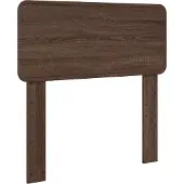 vidaXL Bedframe met lade Bruine eik 100 x 200 cm Geconstrueerd hout