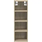 vidaXL Bovenkast 20x29,5x60 cm bewerkt hout sonoma eikenkleurig
