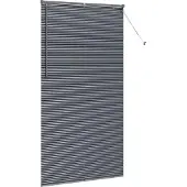 vidaXL Venetiaanse Jaloezieën Donkergrijs 220 x 115 cm Aluminium
