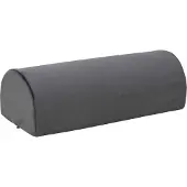 vidaXL Voetsteunpillow Effen Grijs 42 x 18 x 13 cm PU Schuim