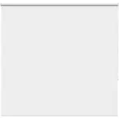 vidaXL Rolgordijn verduisterend 145x130 cm stofbreedte 141,6 cm wit