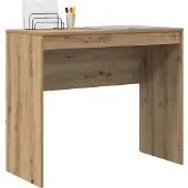 vidaXL Bureau, Artisan-eikenhout, 90 x 40 x 76 cm