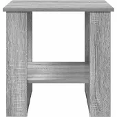 vidaXL Salontafel, grijze Sonoma-kleur, 51 x 50 x 50 cm, houtvezel