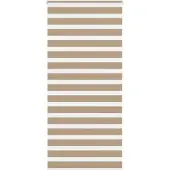 vidaXL Zebra Blind 110x200 cm stofbreedte 105,9 cm polyester zandbruin