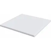 vidaXL Geheugen Schuim Matras Topper 200 x 200 cm Thick Zacht Wit