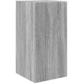 vidaXL Tv Wandkast Set 4 st Grijs Sonoma Bewerkt hout