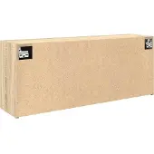 vidaXL Badkamerwandkast 100x25x40 cm bewerkt hout sonoma eikenkleurig
