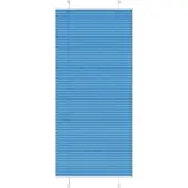 vidaXL Plissé rolgordijn 100x200cm stofbreedte 99,4 cm polyester blauw