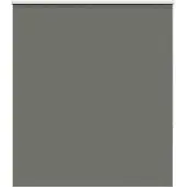 vidaXL Rolgordijn verduisterend 125x150 cm stofbreedte 121,6 cm grijs