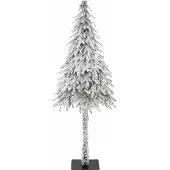 vidaXL Kunstkerstboom Wit 76 x 76 x 180 cm Polyethyleen en Metaal