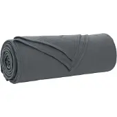 vidaXL plaid Donkergrijs 210 x 140 cm 0,41 kg Fleece