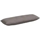 vidaXL Rugkussen Taupe 200 x 19 x 50 cm Stof