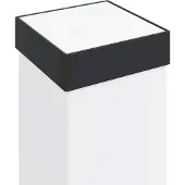 vidaXL Bolderverlichting 110 cm Zwart IP44