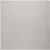 vidaXL Vloerkleden Vierkant PALMERAS Crème 120 x 120 cm Polyester