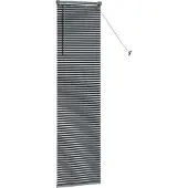 vidaXL Venetiaanse jaloezie Donkergrijs 175 x 45 cm 25 mm Aluminium
