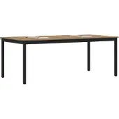 vidaXL Eettafels 180 x 90 x 75 cm Bewerkt hout Rechthoekig