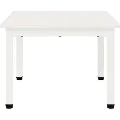 vidaXL Salontafel, wit, 60 x 50 x 36 cm, massief grenenhout