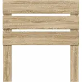vidaXL Hoofdbord Sonoma Eik Bewerkt hout