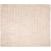 vidaXL Antislip deken van imitatie konijnenbont Olite Beige Polyester