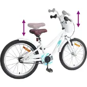 vidaXL Kinderfiets 20 Inch voor 6-11 jaar oud Wit