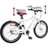 vidaXL Kinderfiets 20 Inch voor 6-11 jaar oud wit