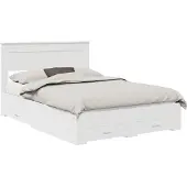 vidaXL Bedframe met lade met hoofdeinde Wit 160 x 200 cm Bewerkt hout