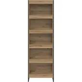 vidaXL Boekenkast 60 x 30 x 189,5 cm Bewerkt hout Ambachtelijk Eiken