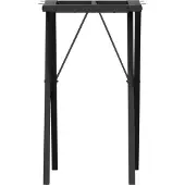 vidaXL Eettafelpoten X-frame 40x40x73 cm staal