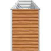 vidaXL Verhoogde plantenbak Lichtbruin 485 x 50 x 68 cm