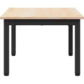 vidaXL Salontafel, naturel, 60 x 50 x 36 cm, massief grenenhout